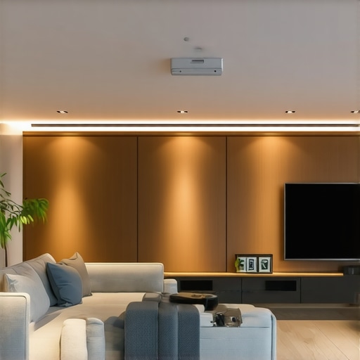 The Cheap IKEA Hack for Hiding Projector Cables Forever
