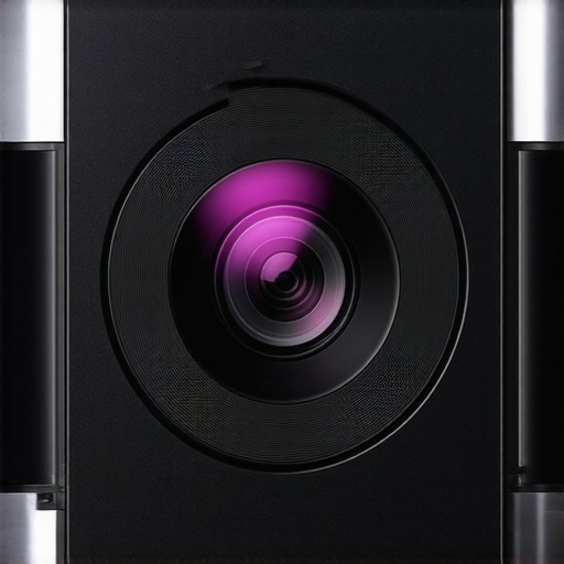 UST Projector Lens Detail Close-up of a high-quality projector lens emphasizing advanced optical elements.