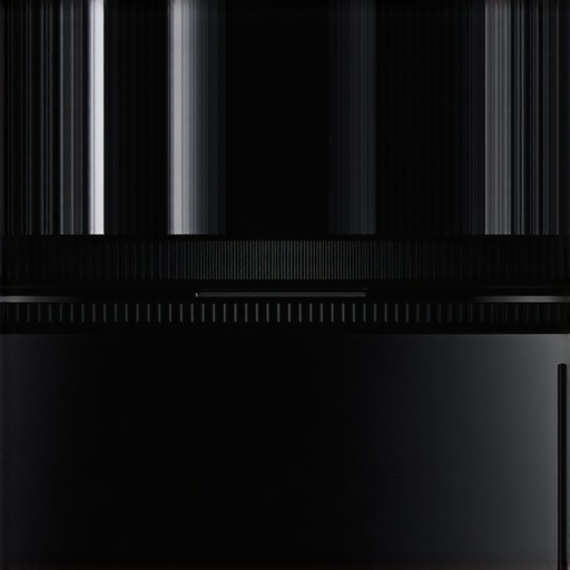 4K Laser Projector Lens Detail Close-up of a premium 4K laser projector lens and chassis in a home cinema setting.
