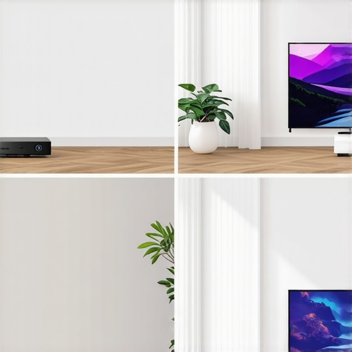 ALR Screen vs Plain White Wall Comparison A comparison showing how a dedicated ALR screen improves projector contrast and color in bright rooms compared to a white wall.