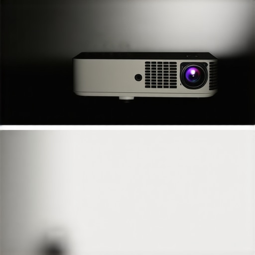 Comparing Projector Image Quality and Thermal Exhaust Comparison of high-end vs budget projector performance showing clarity and brightness differences