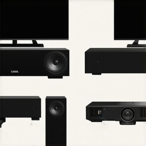 Visual comparison of a dedicated 5.2 home theater and a basic soundbar setup.