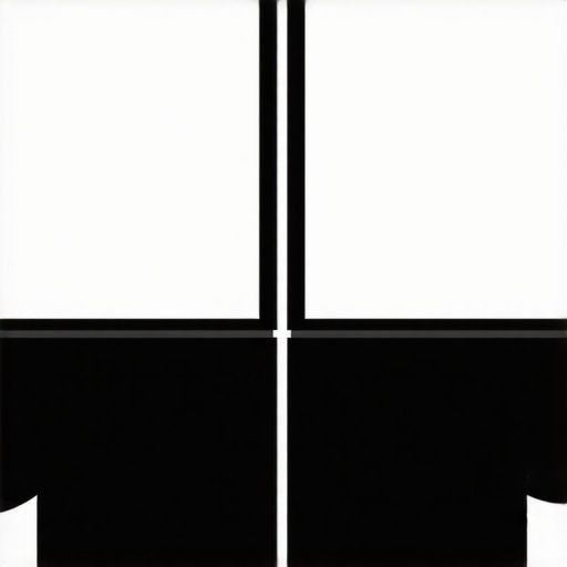 Visual demonstration of screen surface uniformity comparing a wavy motorized screen and a flat fixed frame.