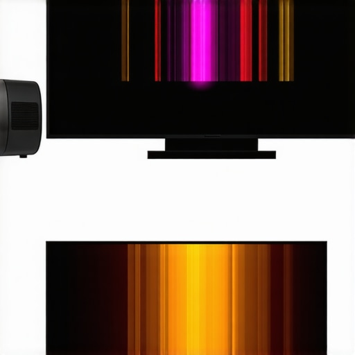 High-Performance vs Budget Projector Comparison Comparison between a high-quality 4K laser projector and a dim budget model in a real-world living room setting.