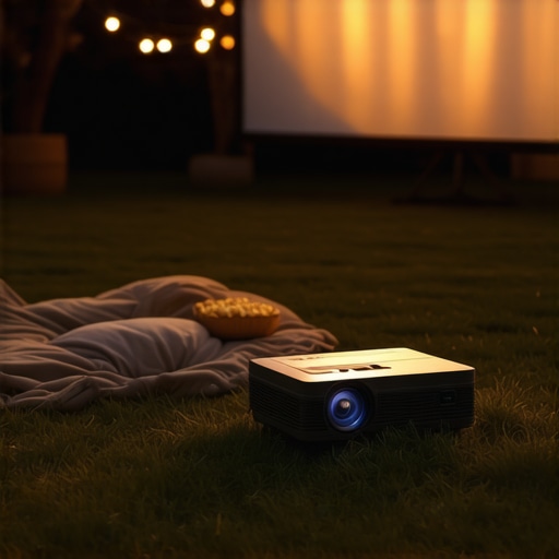How We Ran a Backyard Movie Night Off a Single Battery
