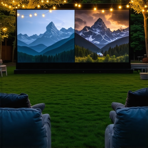 How to Choose Between 1080p and 4K for Your Backyard Screen