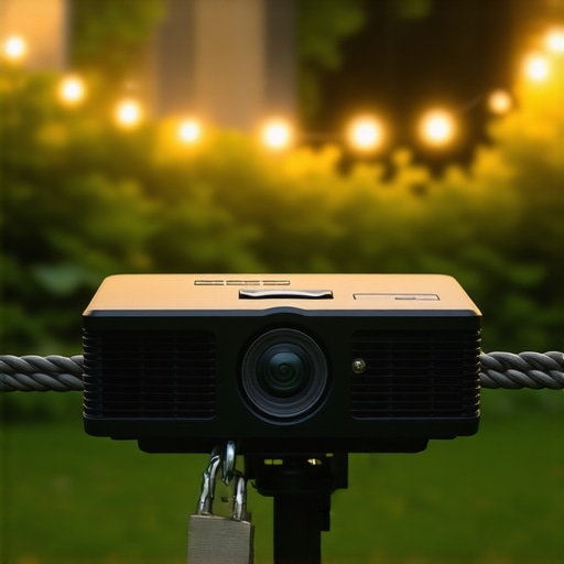 How to Secure Your Projector from Theft During Outdoor Events