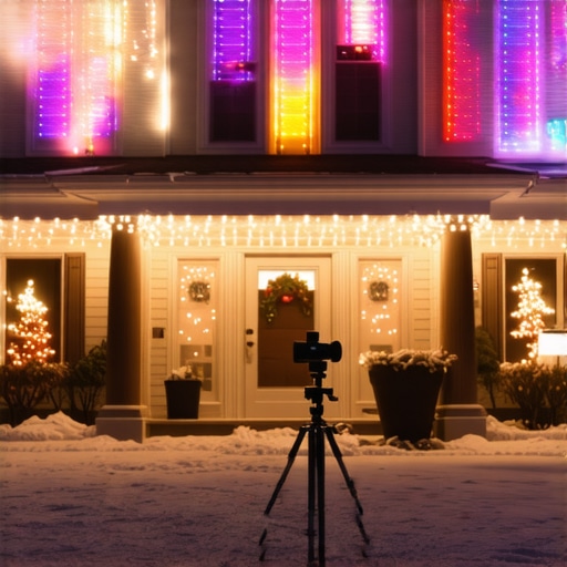 How to Use Your Projector for Huge Holiday Light Displays