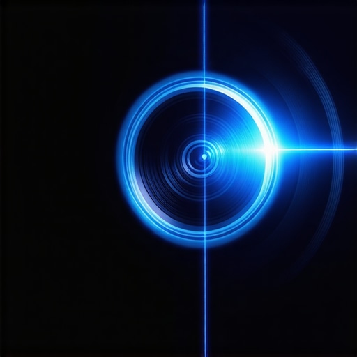 Internal optics of a 4K laser projector Detailed view of 4K laser projector lens and optics showing high-quality glass construction.
