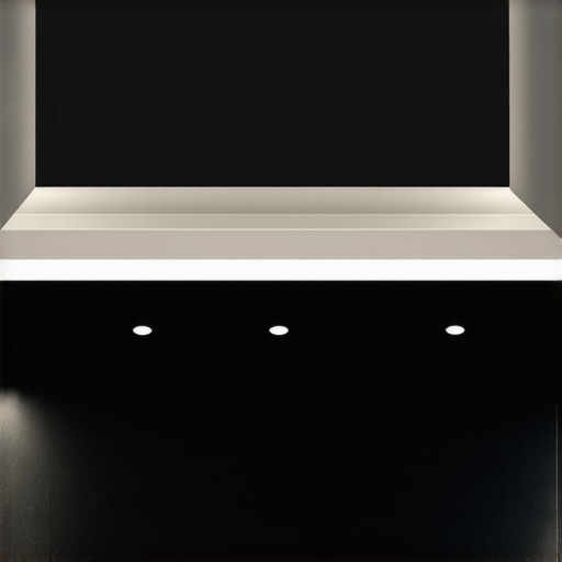 Light Absorption Comparison: Paint vs. Triple Velvet Comparison showing black velvet absorbing light better than matte black paint in a projector room.