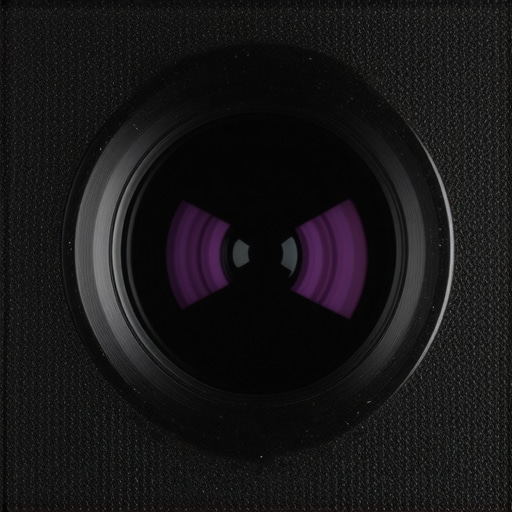 Macro view of a manual projector focus ring A detailed look at the manual focus and keystone adjustment rings on a budget home theater projector.
