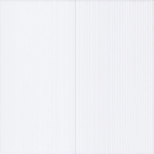 Close-up of ALR screen texture versus matte white.