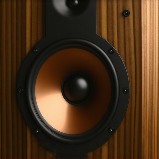 Premium speaker construction and driver materials High-quality home theater speaker driver details