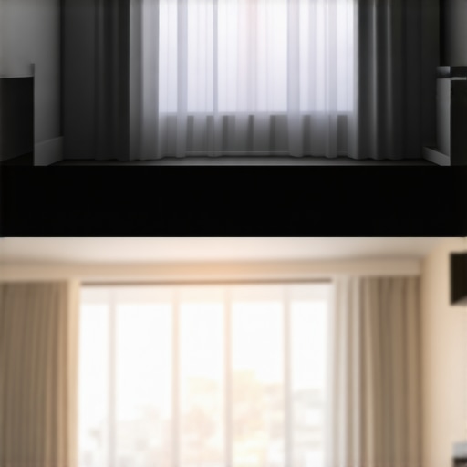 Projector performance in different lighting conditions Comparison of 4K projector brightness and contrast in dark vs bright rooms