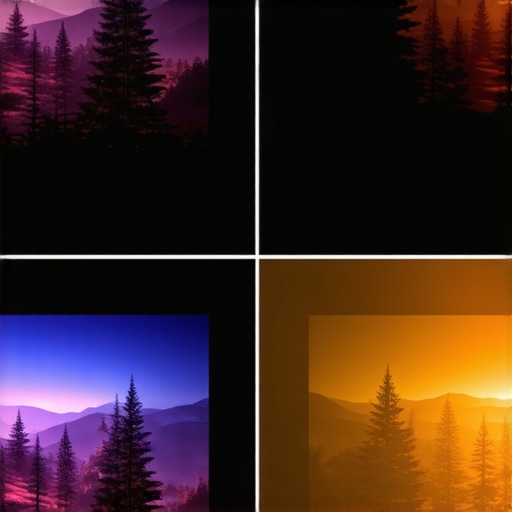 Real-World Projector Contrast Comparison Comparison of 4K laser projector performance in different lighting conditions showing contrast and color saturation.