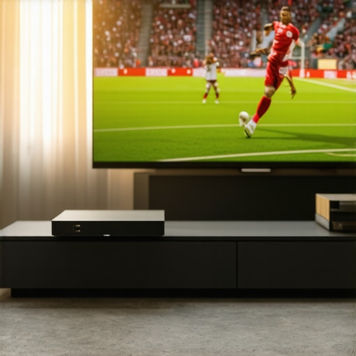 A comparison of a UST projector image quality against ambient light in a typical home setting