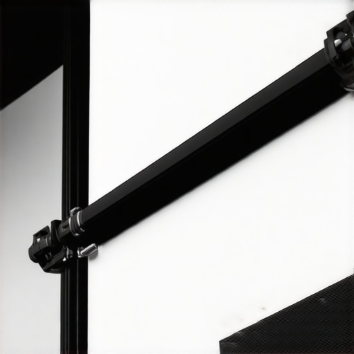 Tensioning a Fixed-Frame Projector Screen Close-up of projector screen material being attached to a metal frame with tension springs.