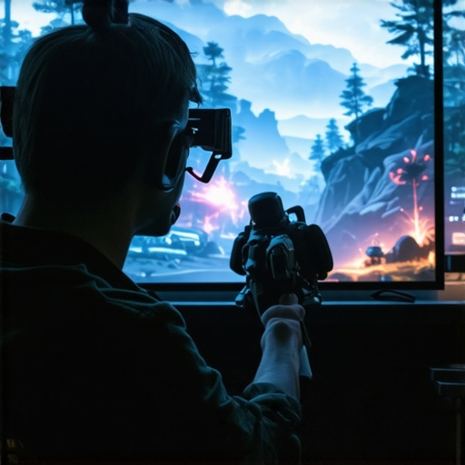 A high-speed gaming session displayed on a massive ultra-short throw projector screen.