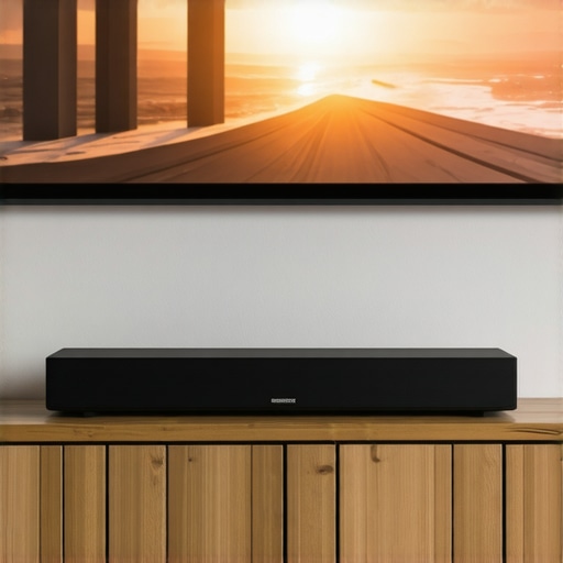 The Best Compact Soundbars That Fit Under a UST Projector Image