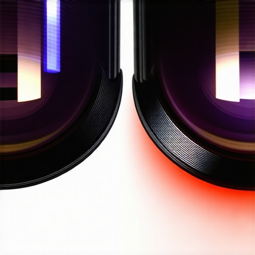 Comparison of sharp and blurred 4K projector output caused by heat expansion in the lens.